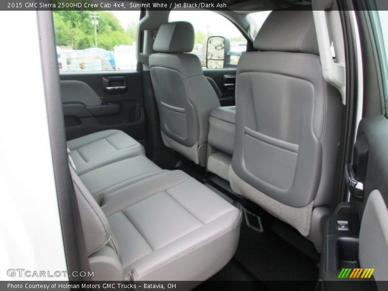 Summit White / Jet Black/Dark Ash 2015 GMC Sierra 2500HD Crew Cab 4x4