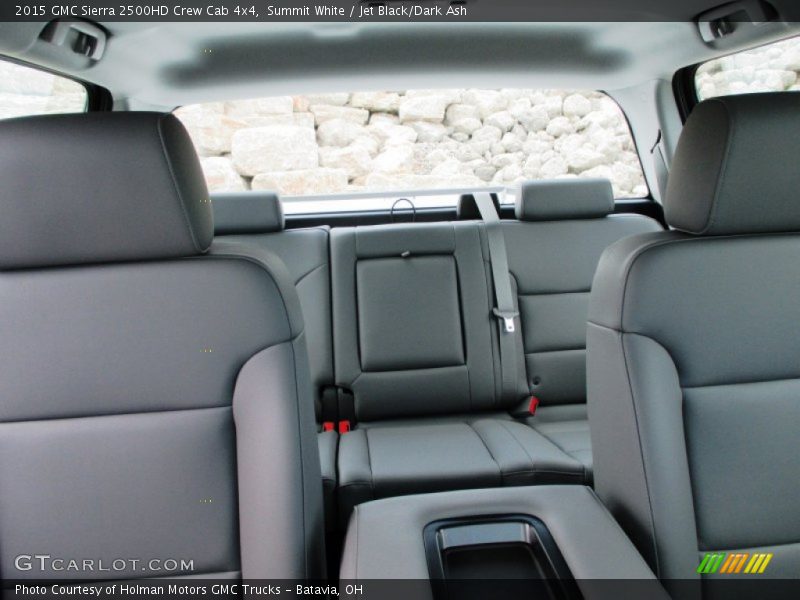 Summit White / Jet Black/Dark Ash 2015 GMC Sierra 2500HD Crew Cab 4x4