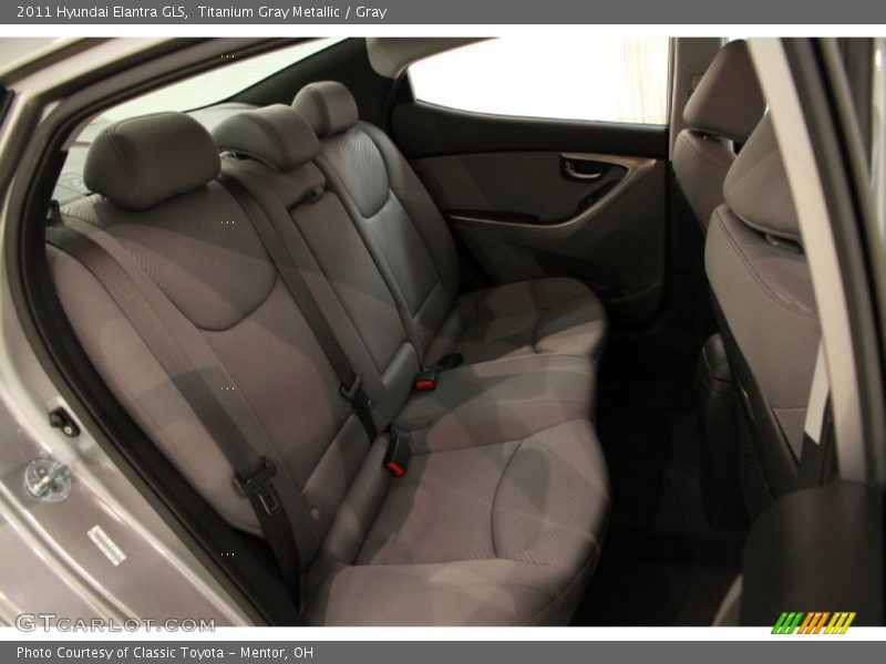 Titanium Gray Metallic / Gray 2011 Hyundai Elantra GLS
