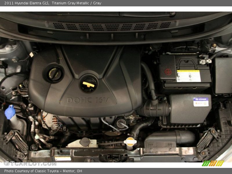 Titanium Gray Metallic / Gray 2011 Hyundai Elantra GLS