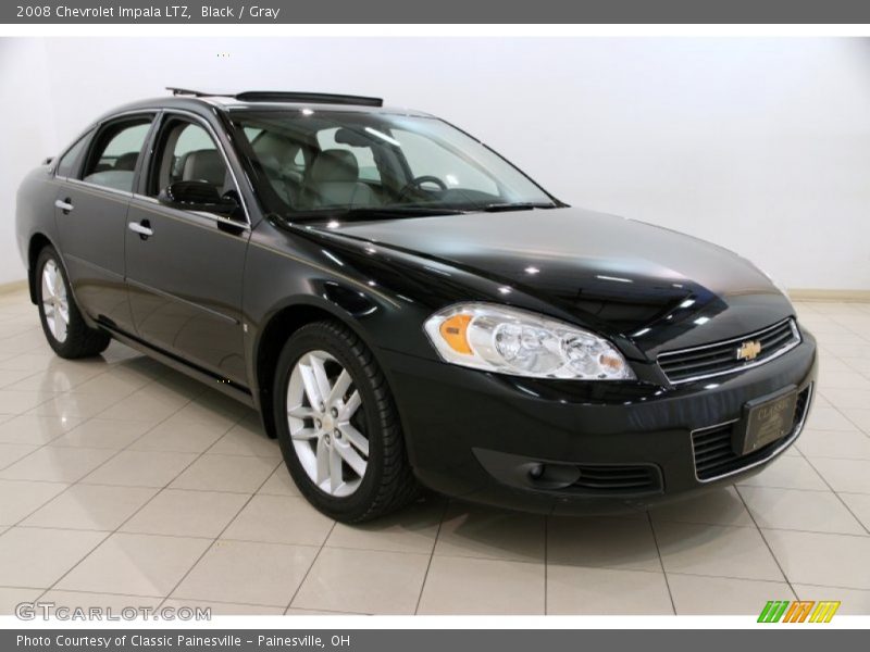 Black / Gray 2008 Chevrolet Impala LTZ