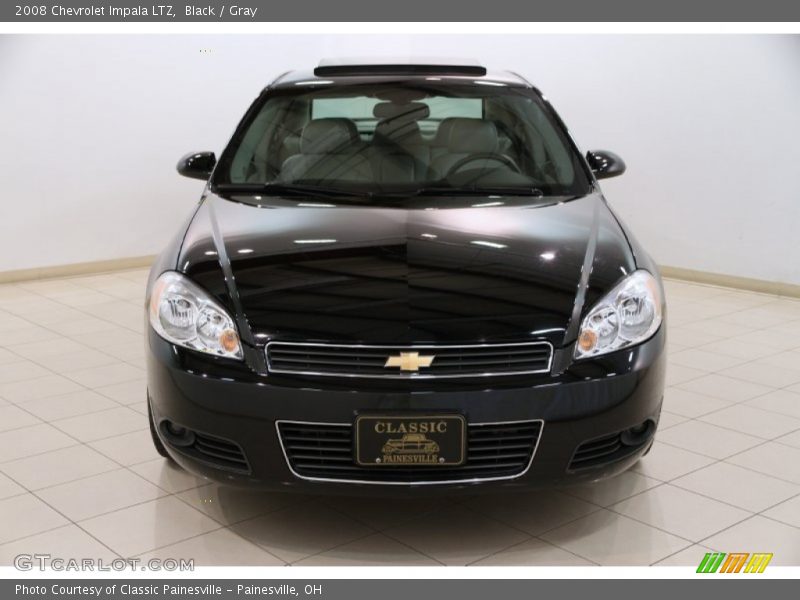 Black / Gray 2008 Chevrolet Impala LTZ