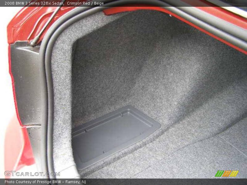 Crimson Red / Beige 2008 BMW 3 Series 328xi Sedan
