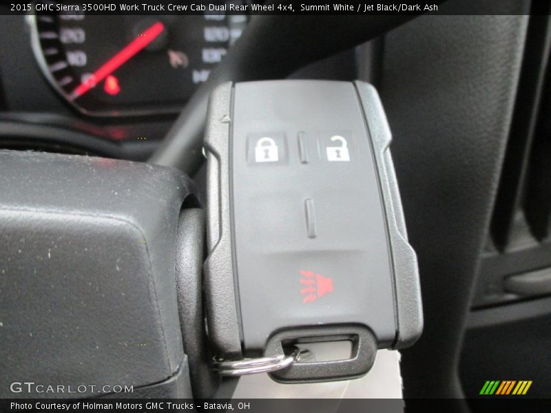 Keys of 2015 Sierra 3500HD Work Truck Crew Cab Dual Rear Wheel 4x4