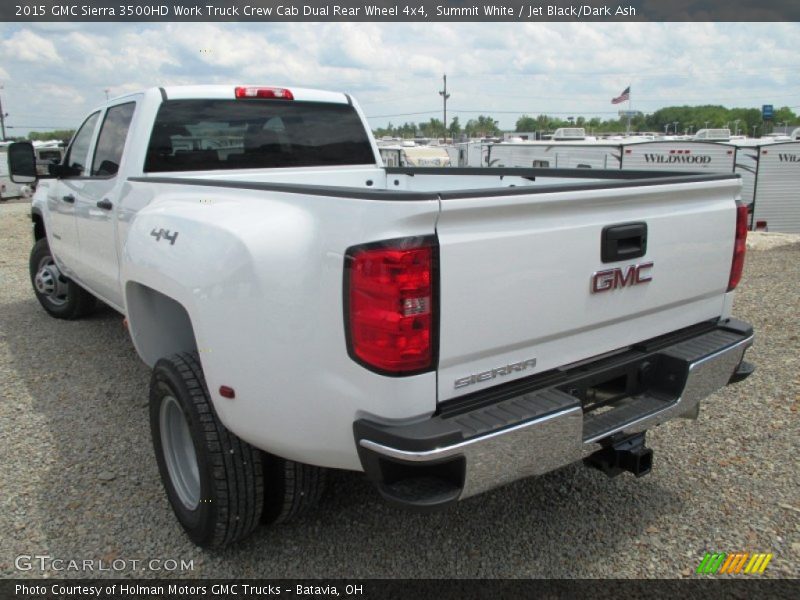  2015 Sierra 3500HD Work Truck Crew Cab Dual Rear Wheel 4x4 Summit White