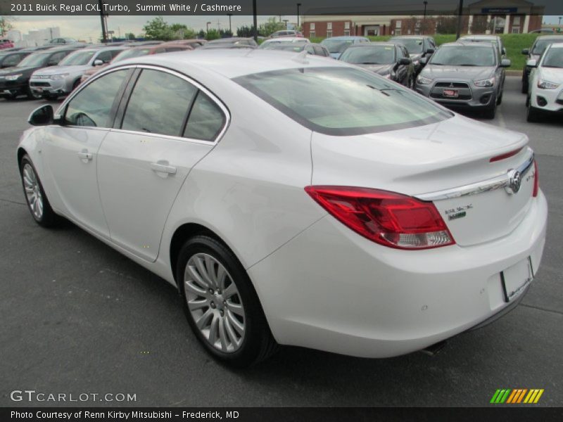 Summit White / Cashmere 2011 Buick Regal CXL Turbo