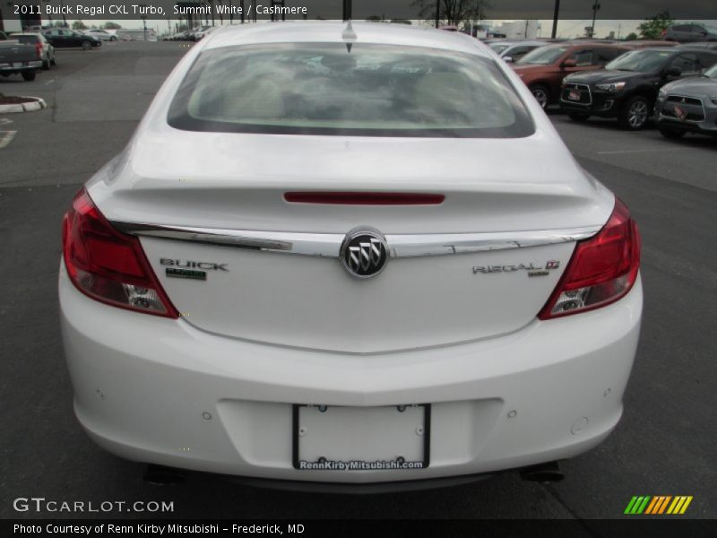 Summit White / Cashmere 2011 Buick Regal CXL Turbo