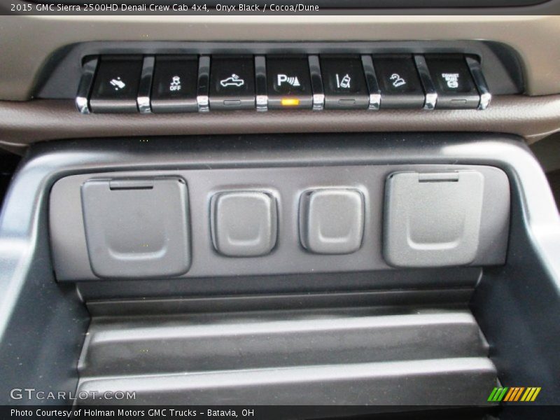 Controls of 2015 Sierra 2500HD Denali Crew Cab 4x4