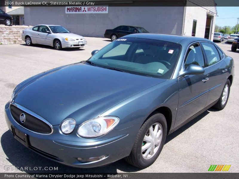 Slatestone Metallic / Gray 2006 Buick LaCrosse CX