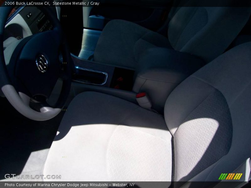 Slatestone Metallic / Gray 2006 Buick LaCrosse CX