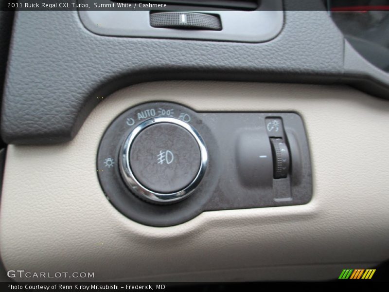 Summit White / Cashmere 2011 Buick Regal CXL Turbo