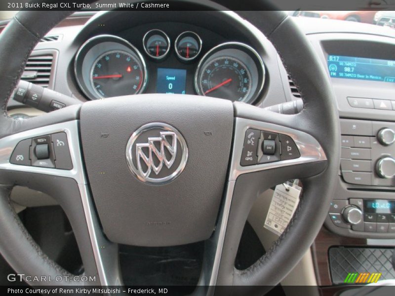 Summit White / Cashmere 2011 Buick Regal CXL Turbo