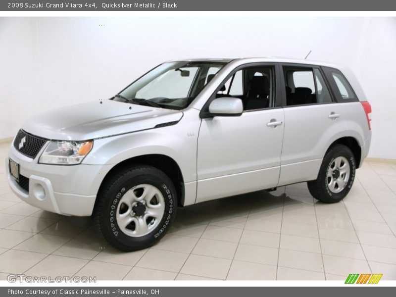 Quicksilver Metallic / Black 2008 Suzuki Grand Vitara 4x4