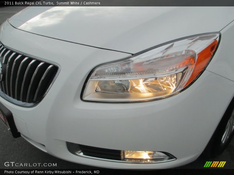 Summit White / Cashmere 2011 Buick Regal CXL Turbo