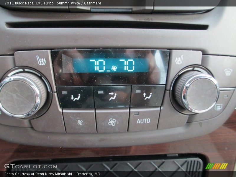 Summit White / Cashmere 2011 Buick Regal CXL Turbo