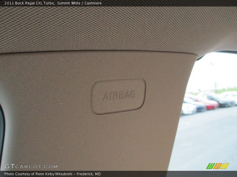 Summit White / Cashmere 2011 Buick Regal CXL Turbo