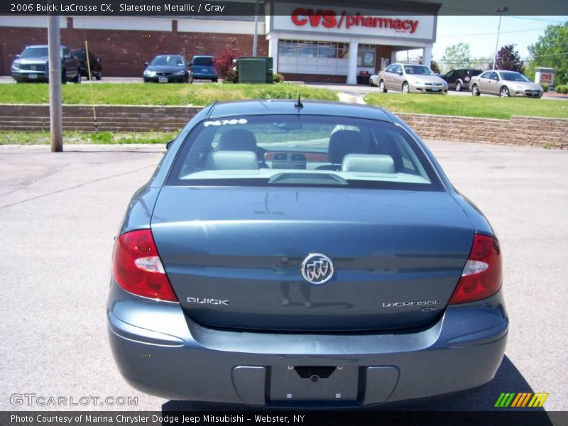 Slatestone Metallic / Gray 2006 Buick LaCrosse CX