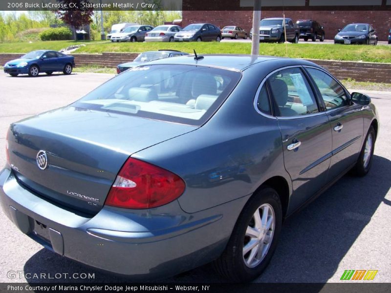 Slatestone Metallic / Gray 2006 Buick LaCrosse CX