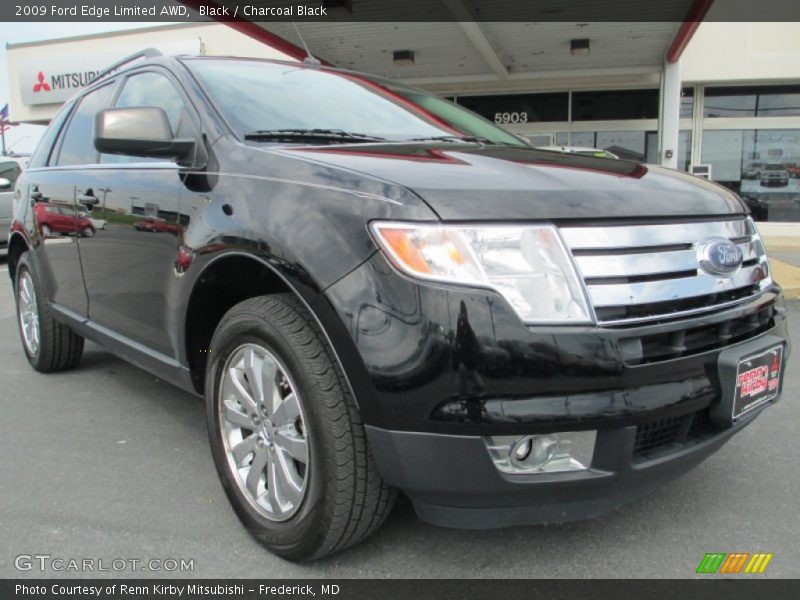 Black / Charcoal Black 2009 Ford Edge Limited AWD