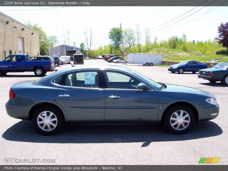Slatestone Metallic / Gray 2006 Buick LaCrosse CX