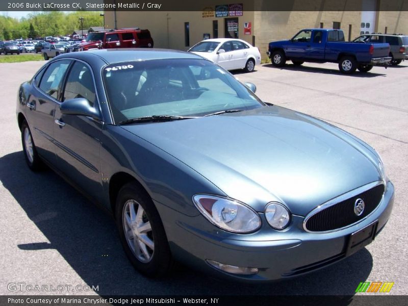 Slatestone Metallic / Gray 2006 Buick LaCrosse CX