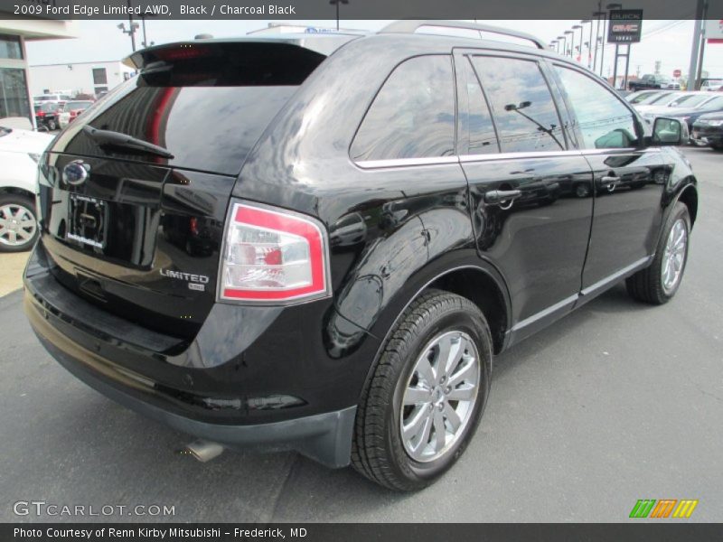 Black / Charcoal Black 2009 Ford Edge Limited AWD