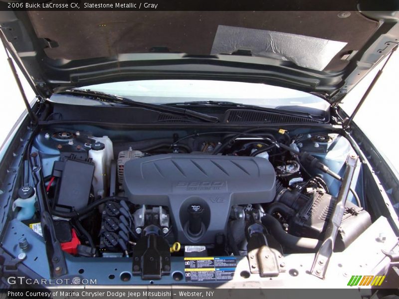 Slatestone Metallic / Gray 2006 Buick LaCrosse CX