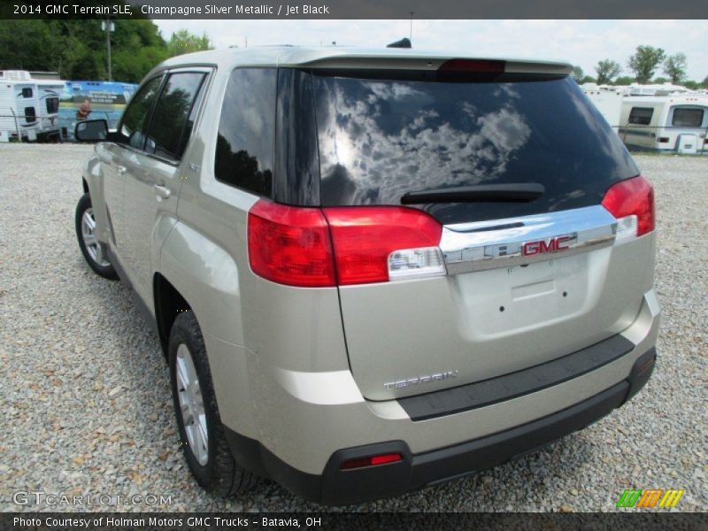 Champagne Silver Metallic / Jet Black 2014 GMC Terrain SLE