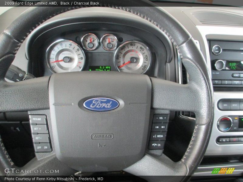 Black / Charcoal Black 2009 Ford Edge Limited AWD