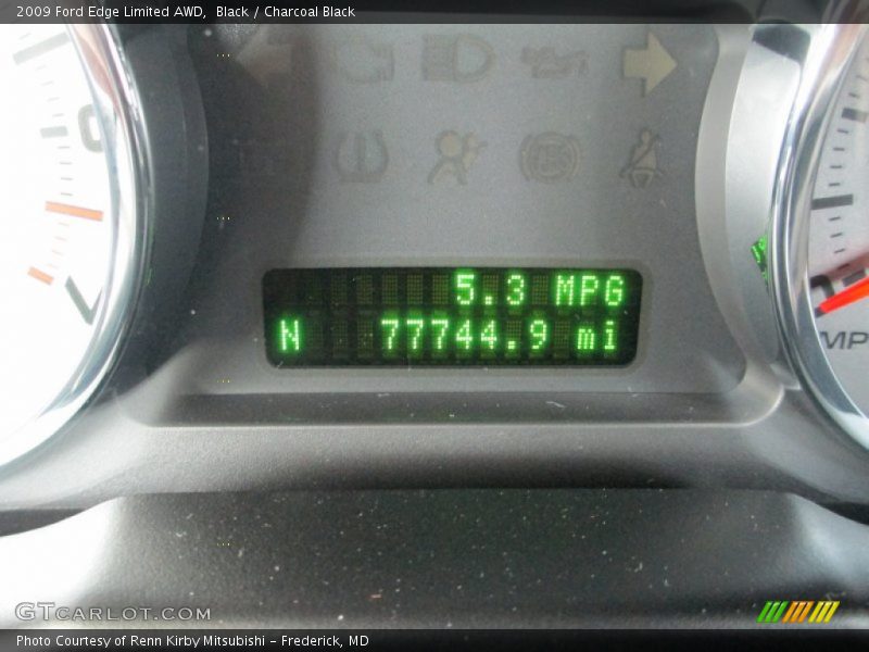 Black / Charcoal Black 2009 Ford Edge Limited AWD