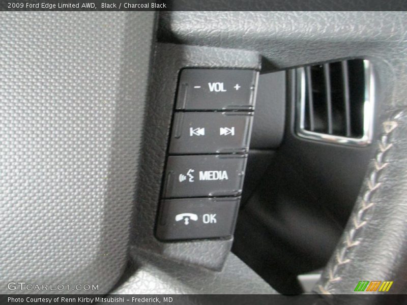 Black / Charcoal Black 2009 Ford Edge Limited AWD