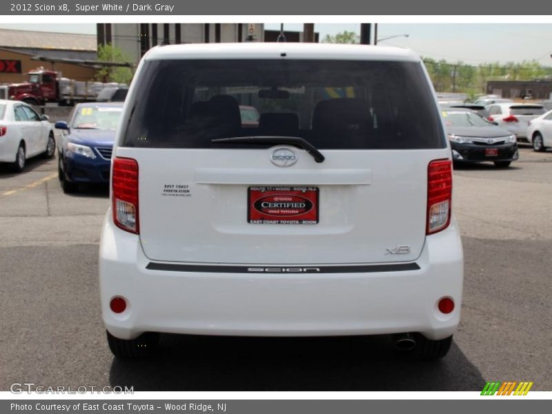 Super White / Dark Gray 2012 Scion xB