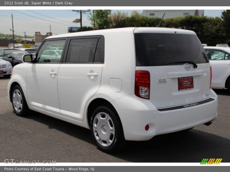 Super White / Dark Gray 2012 Scion xB