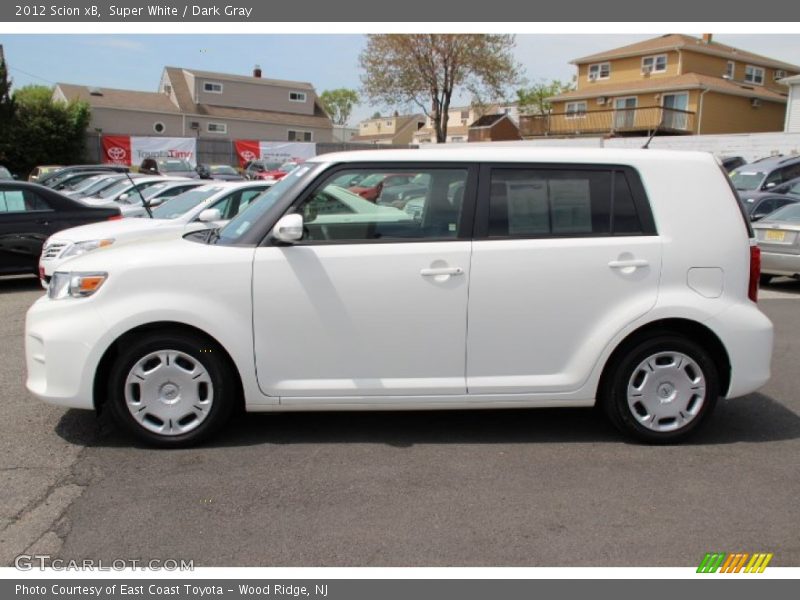 Super White / Dark Gray 2012 Scion xB