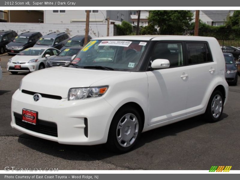 Super White / Dark Gray 2012 Scion xB