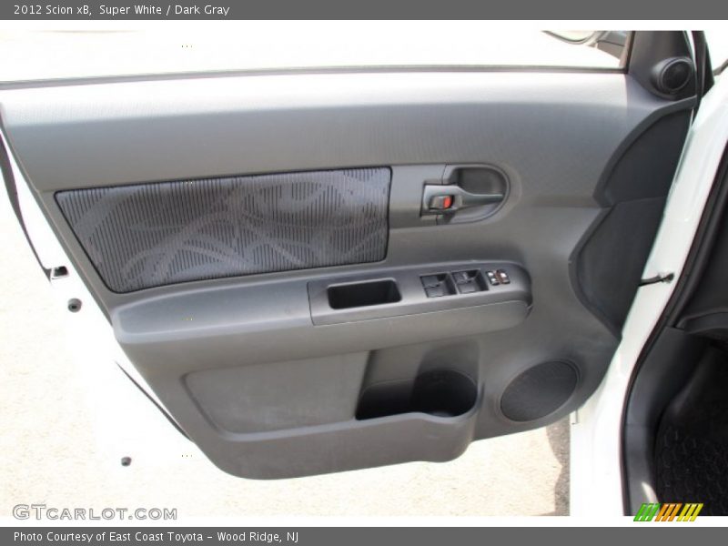 Super White / Dark Gray 2012 Scion xB