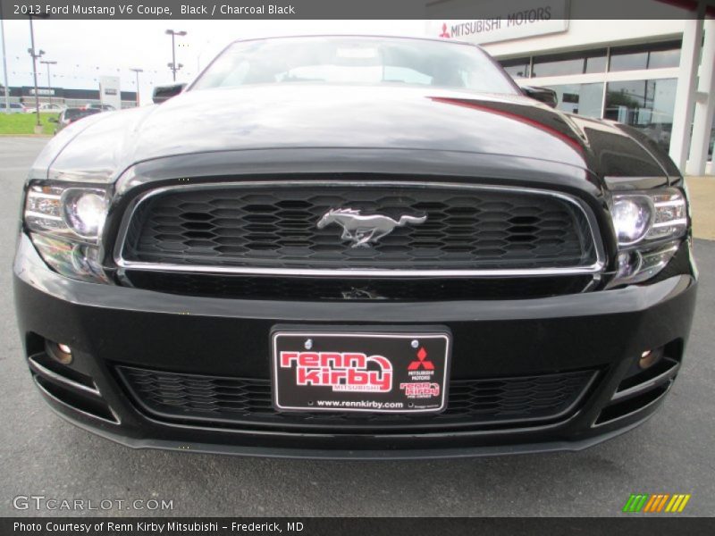 Black / Charcoal Black 2013 Ford Mustang V6 Coupe