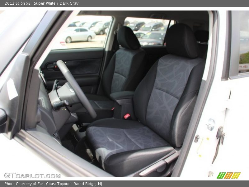 Super White / Dark Gray 2012 Scion xB