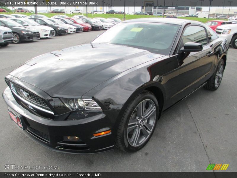 Black / Charcoal Black 2013 Ford Mustang V6 Coupe