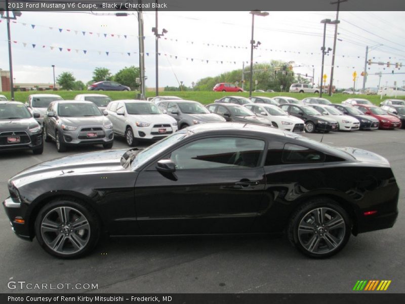Black / Charcoal Black 2013 Ford Mustang V6 Coupe