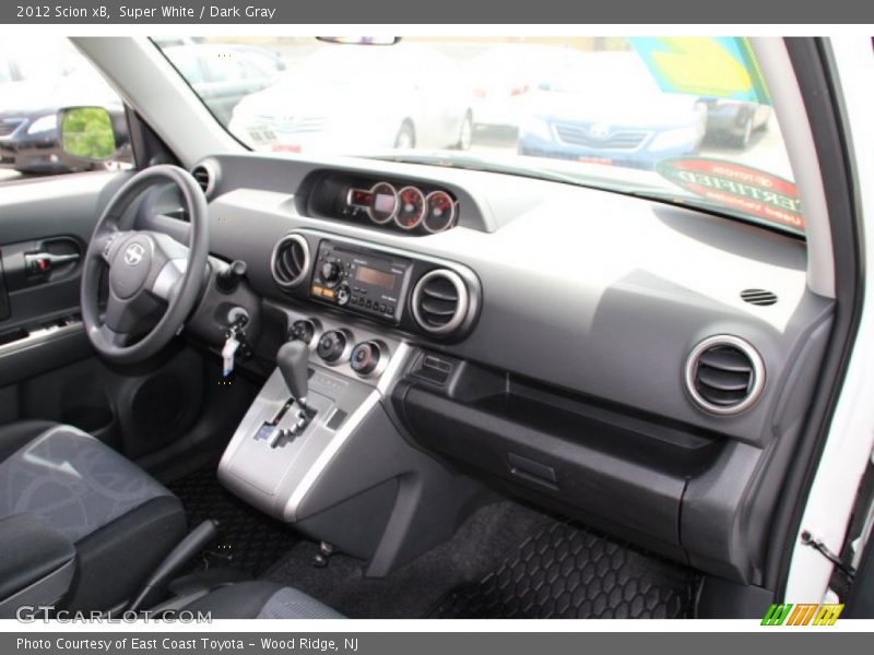Super White / Dark Gray 2012 Scion xB