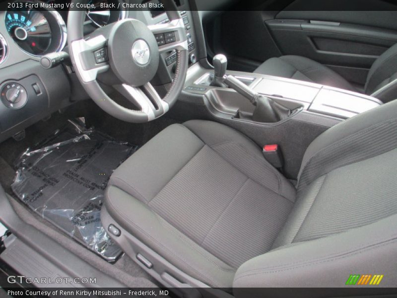 Black / Charcoal Black 2013 Ford Mustang V6 Coupe