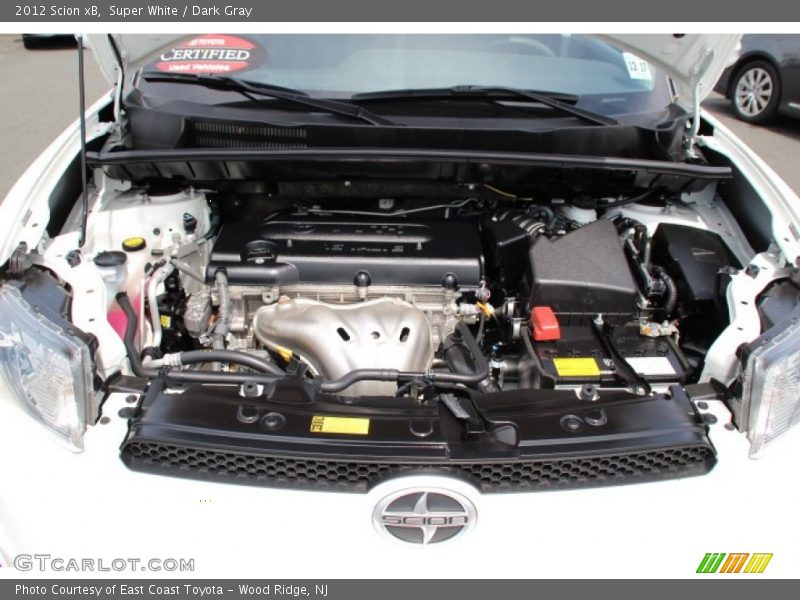 Super White / Dark Gray 2012 Scion xB