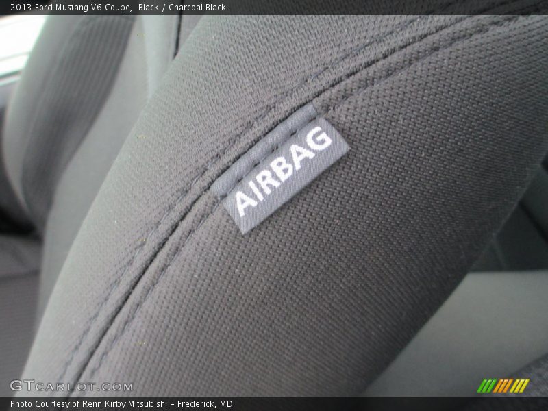 Black / Charcoal Black 2013 Ford Mustang V6 Coupe