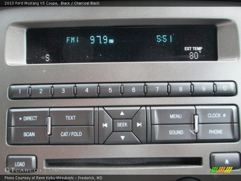 Black / Charcoal Black 2013 Ford Mustang V6 Coupe