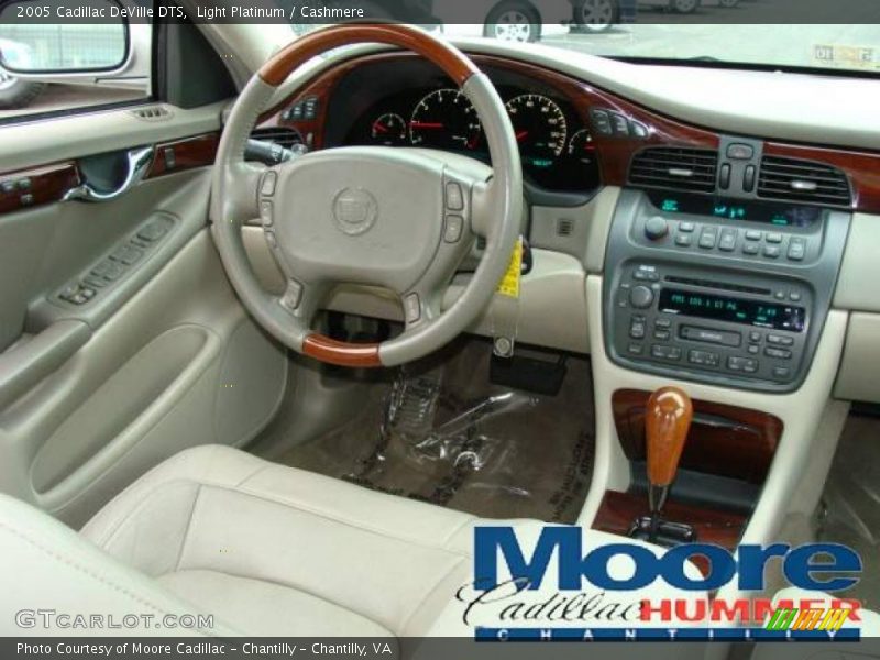 Light Platinum / Cashmere 2005 Cadillac DeVille DTS