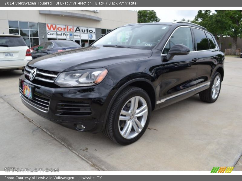 Black / Black Anthracite 2014 Volkswagen Touareg TDI Executive 4Motion
