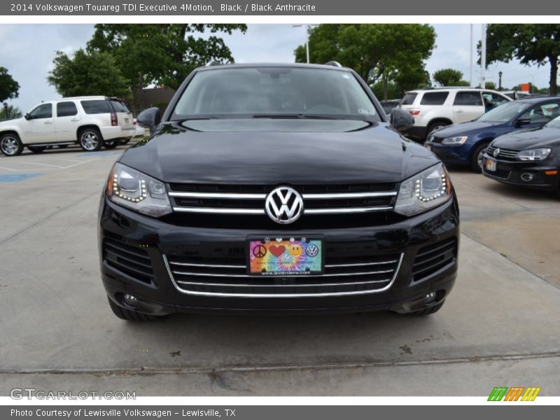 Black / Black Anthracite 2014 Volkswagen Touareg TDI Executive 4Motion