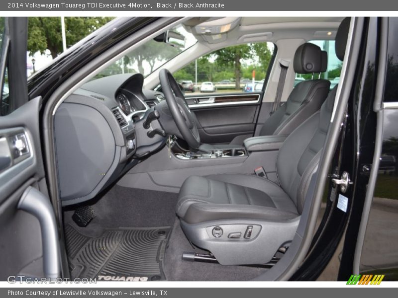 Black / Black Anthracite 2014 Volkswagen Touareg TDI Executive 4Motion