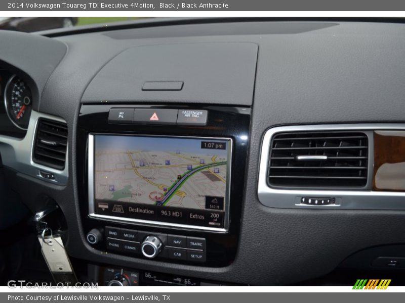 Black / Black Anthracite 2014 Volkswagen Touareg TDI Executive 4Motion